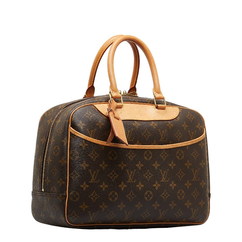 Louis Vuitton Monogram M47270 Handbag Leather Brown