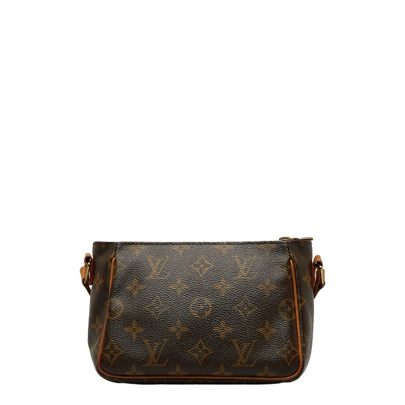 Louis Vuitton Monogram Vivacité PM Diagonal Shoulder Bag M51165 Brown
