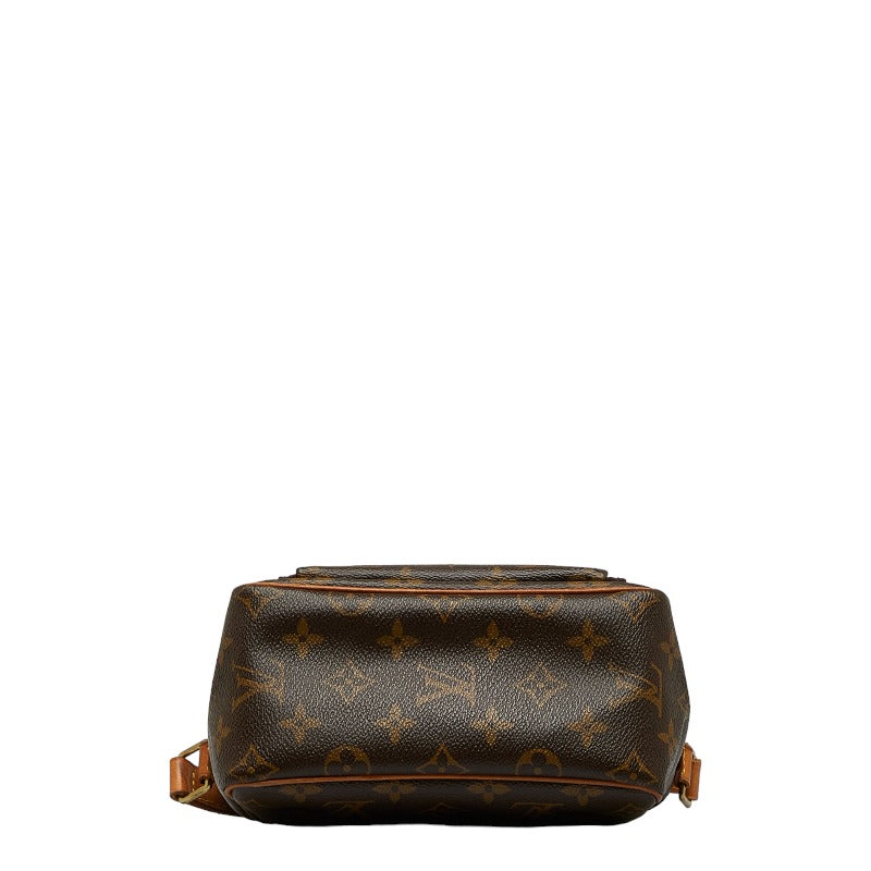Louis Vuitton Monogram Vivacité PM Diagonal Shoulder Bag M51165 Brown
