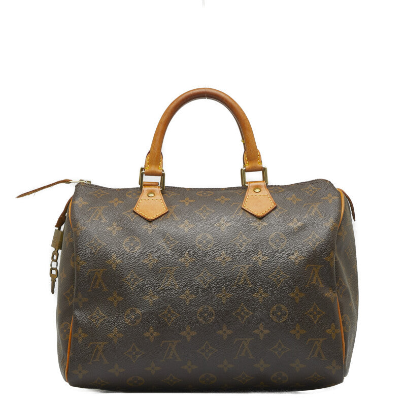 Louis Vuitton Monogram Speedy 30 Handbag Mini Boston Bag M41526