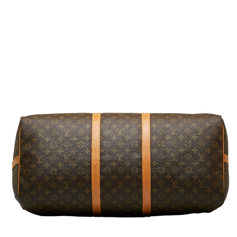 Louis Vuitton Monogram Keepall Bandolière 60 Boston Bag M41412
