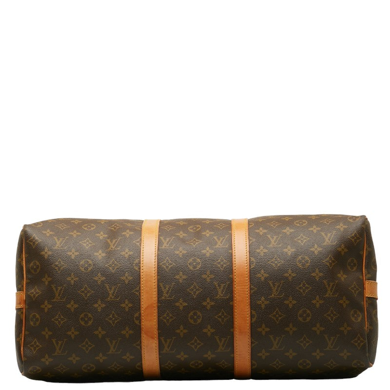 Louis Vuitton Monogram Keepall Bandolière 50 Boston Bag M41416