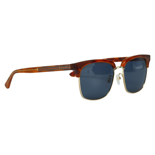 Luxury Gucci Trending 2025 Plastic Sunglasses GG0382S Brown Blue