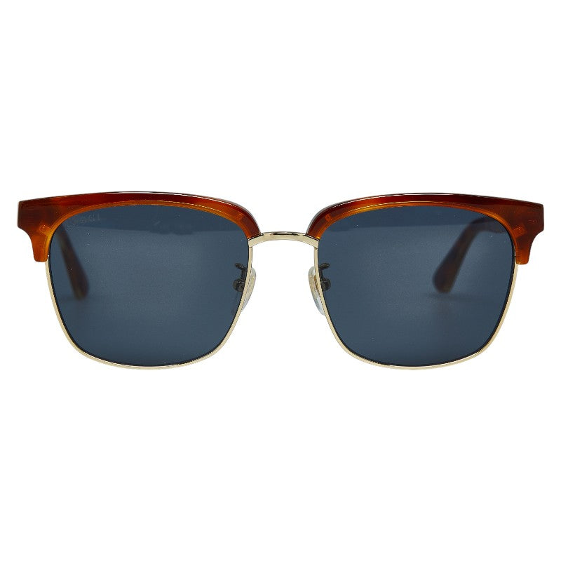 Luxury Gucci Trending 2025 GG0382S Plastic Sunglasses Brown Blue