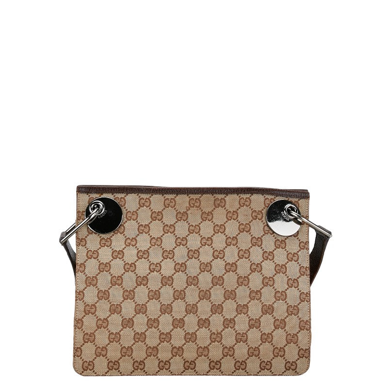Luxury Gucci Trending 2025 GG Canvas Shoulder Bag Beige Brown