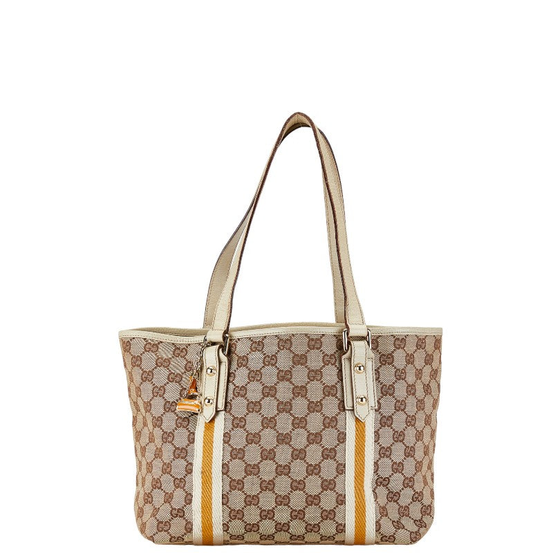 Luxury Gucci Trending 2025 GG Canvas Sherry Line Tote Bag