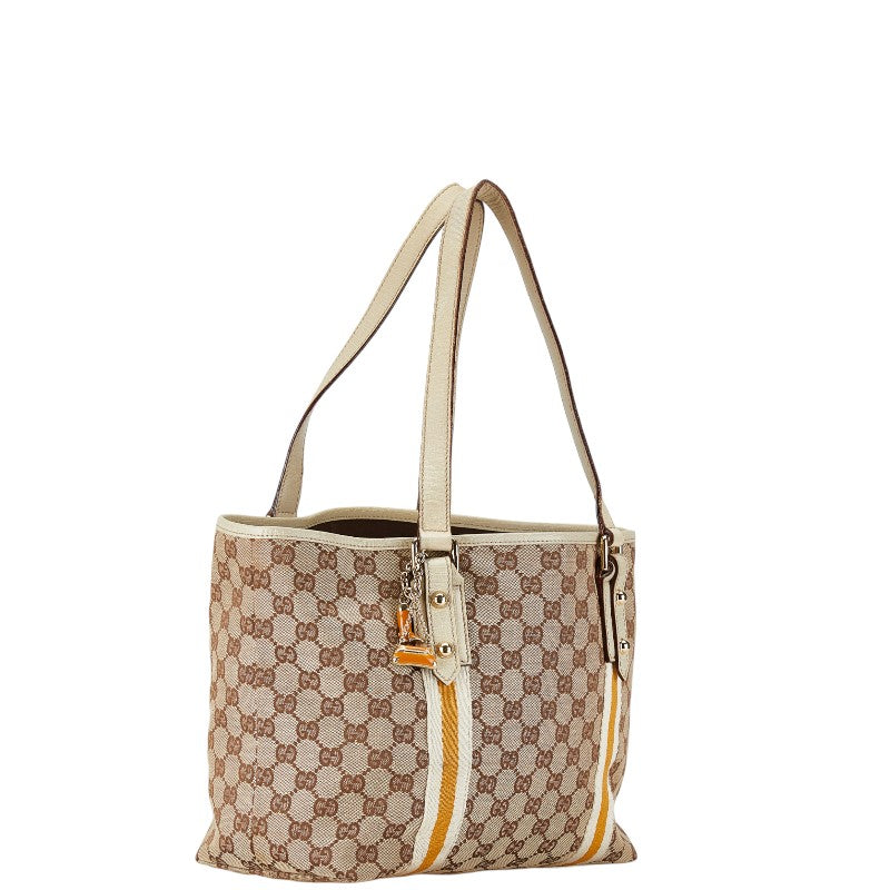 Luxury Gucci Trending 2025 GG Canvas Sherry Line Tote Bag