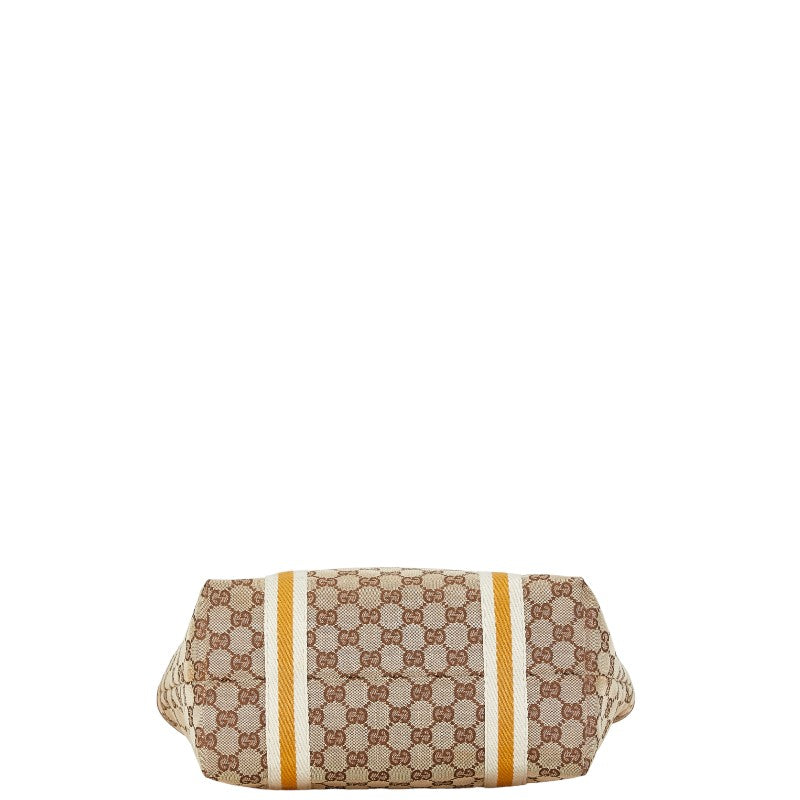 Luxury Gucci Trending 2025 GG Canvas Sherry Line Tote Bag