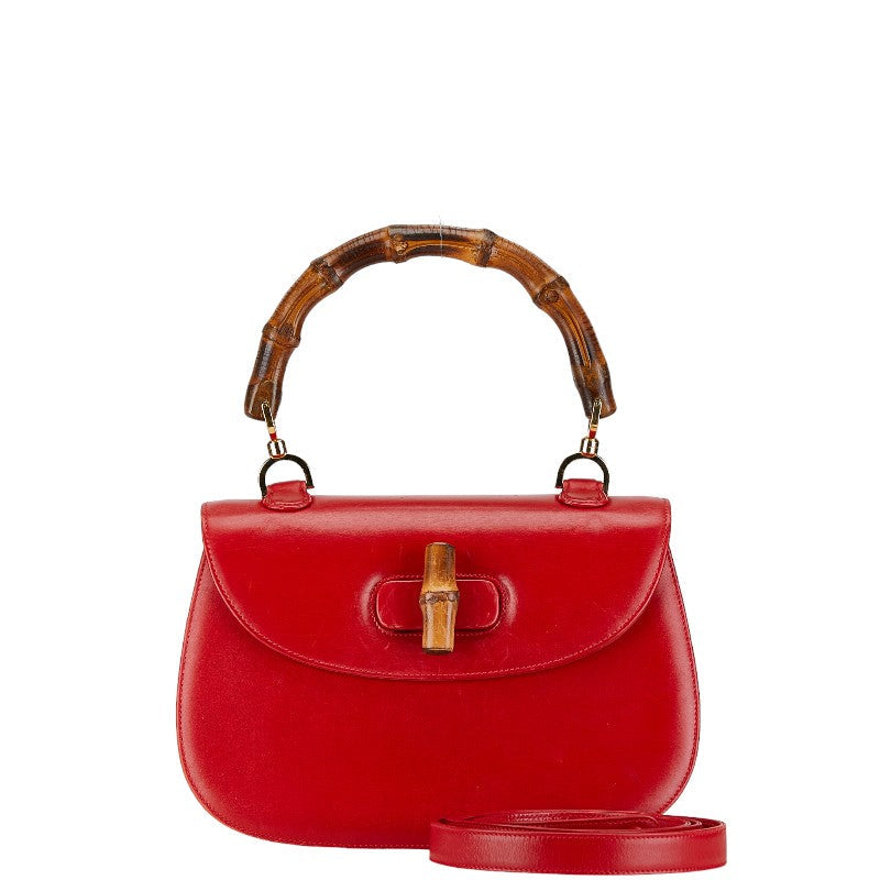 Luxury Gucci Trending 2025 Bamboo Leather 2WAY Handbag Shoulder Bag