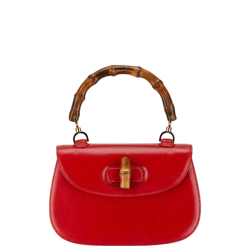 Luxury Gucci Trending 2025 Bamboo Leather 2WAY Handbag Shoulder Bag