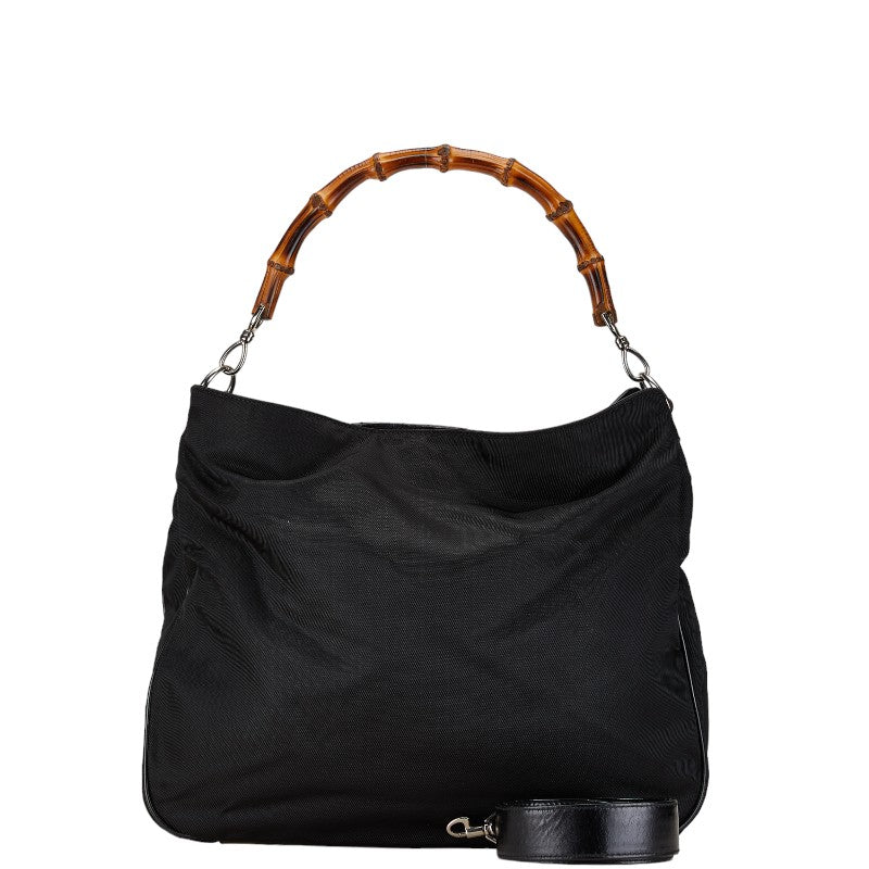Luxury Gucci Trending 2025 Bamboo Canvas Leather 2WAY Handbag