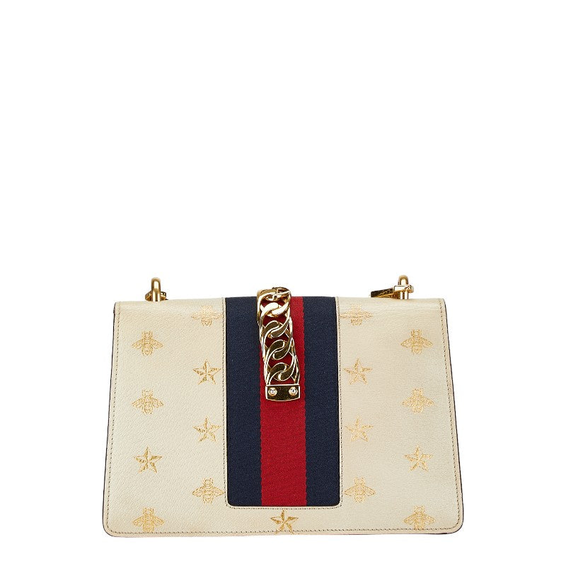 Luxury Gucci Trending 2025 Sylvie Bee & Star Small Chain Shoulder Bag