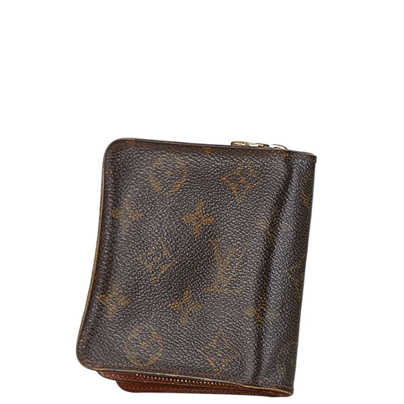 Louis Vuitton Monogram Compact Zip Wallet M61667