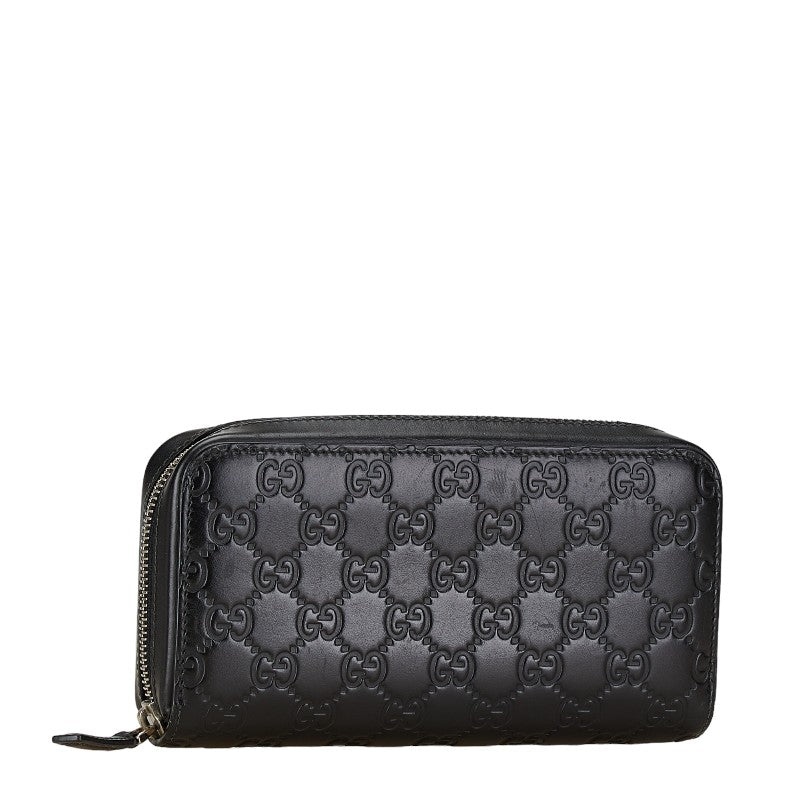 Luxury Gucci Trending 2025 MicroLuxury Gucci Trending 2025ssima Leather Zip Wallet Brown