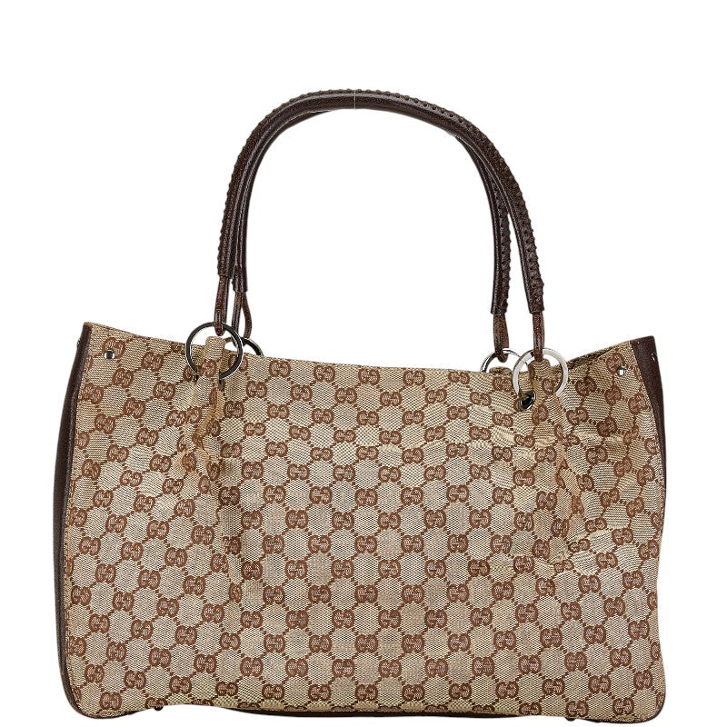Luxury Gucci Trending 2025 GG Canvas Leather Tote Bag 115015