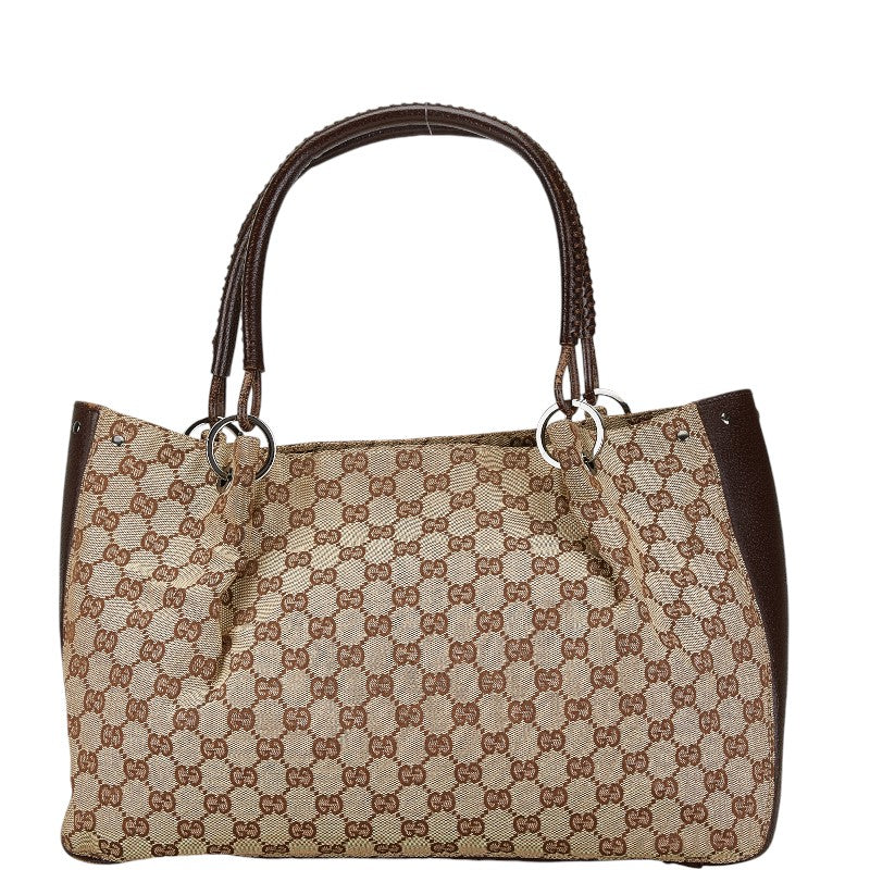 Luxury Gucci Trending 2025 GG Canvas Leather Tote Bag 115015