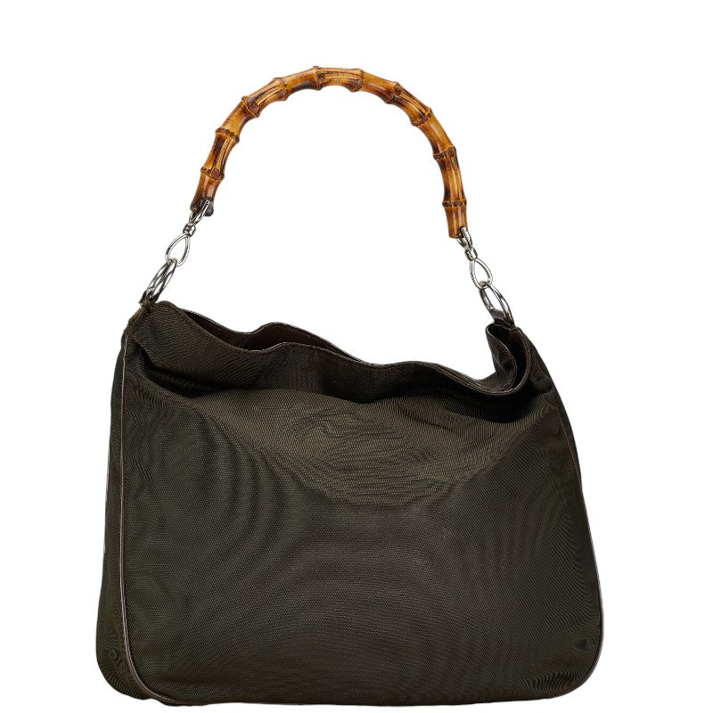 Luxury Gucci Trending 2025 Bamboo Nylon Leather 2WAY Handbag