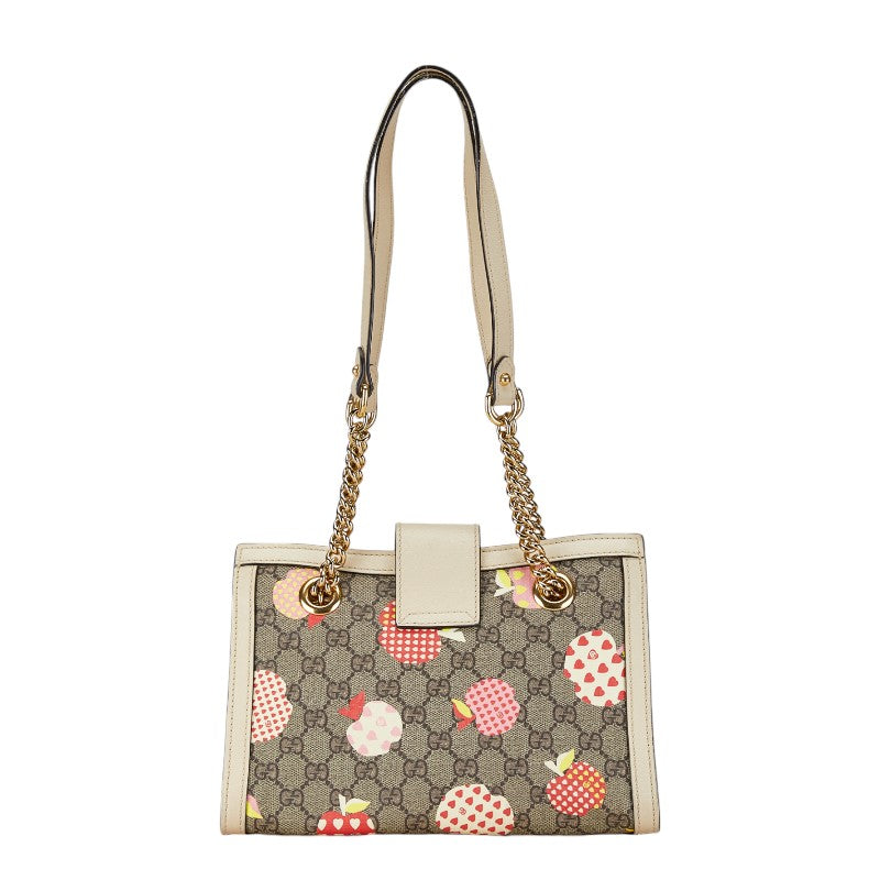 Luxury Gucci Trending 2025 GG Small Padlock Apple Heart Print Shoulder Bag
