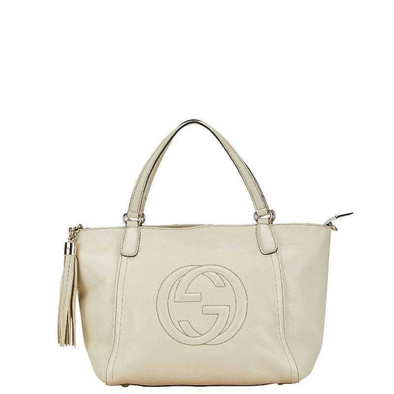 Luxury Gucci Trending 2025 Soho Leather 2WAY Handbag Shoulder Bag