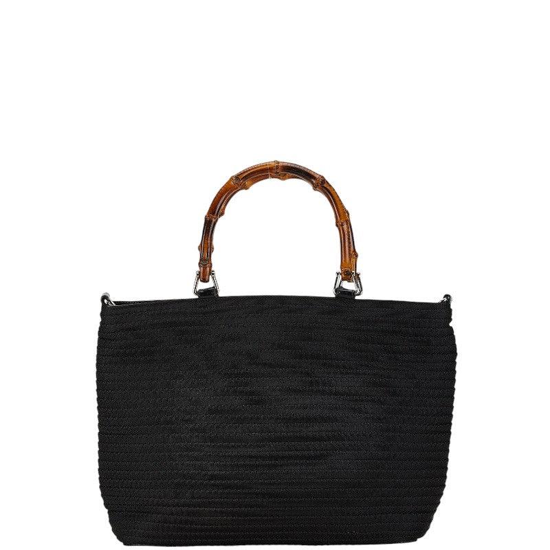 Luxury Gucci Trending 2025 Bamboo Canvas Tote Handbag