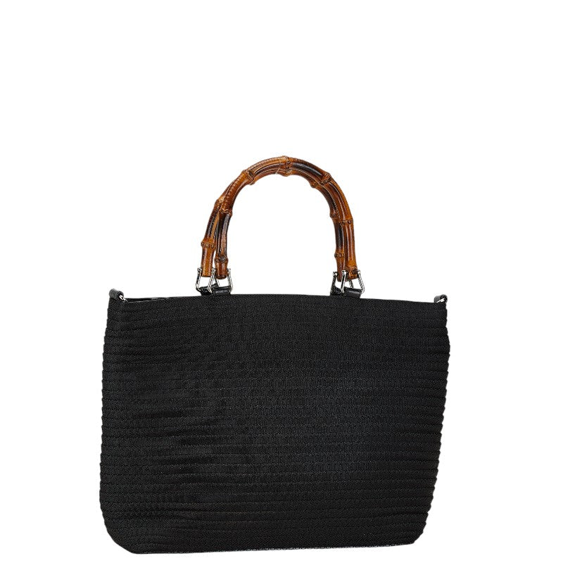Luxury Gucci Trending 2025 Bamboo Canvas Tote Handbag
