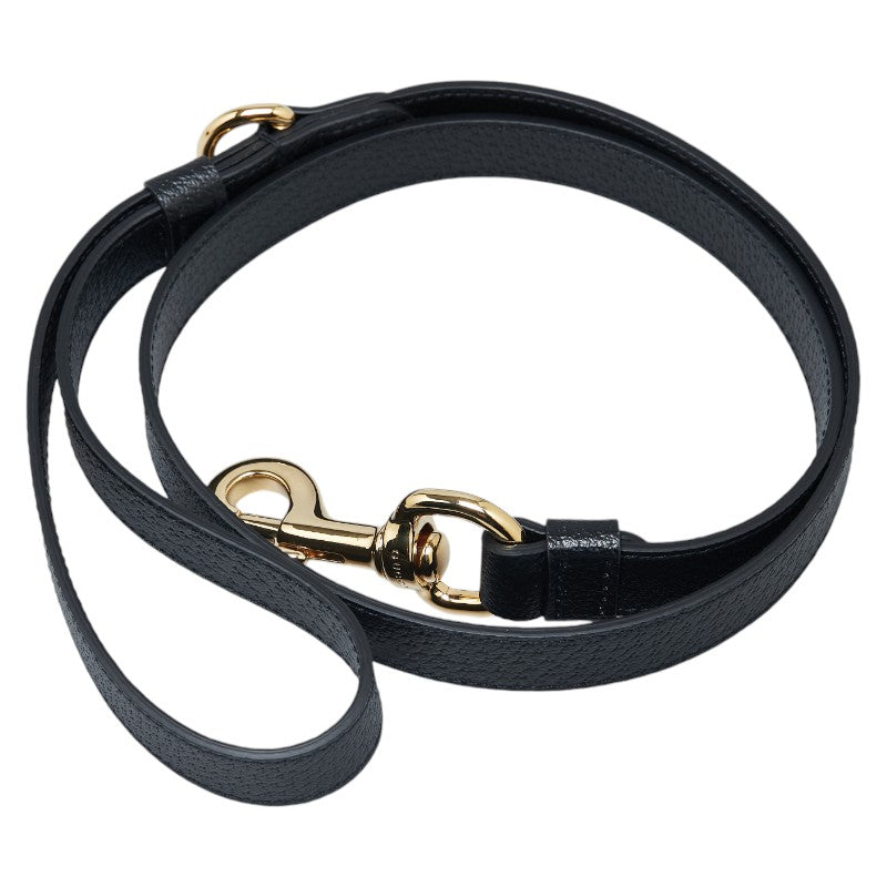 Luxury Gucci Trending 2025 Leather Interlocking G Pet Lead Collar Set