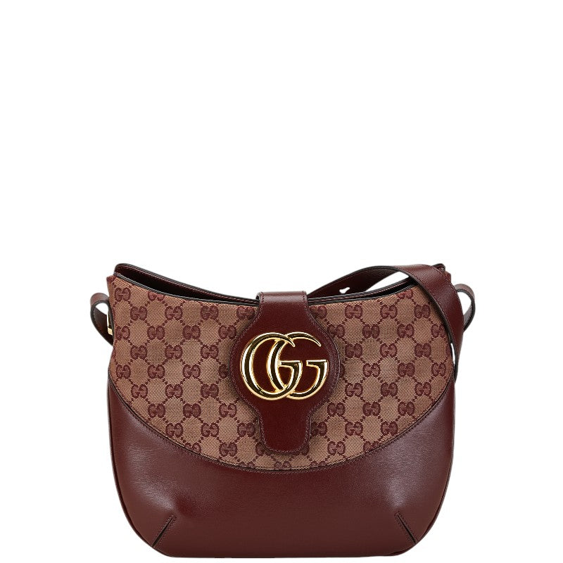 Luxury Gucci Trending 2025 GG Marmont Canvas Leather Shoulder Bag