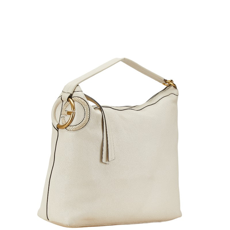 Luxury Gucci Trending 2025 Leather Interlocking G Shoulder Bag