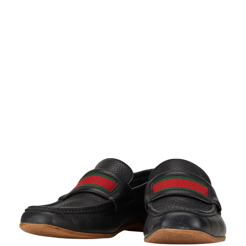 Luxury Gucci Trending 2025 Leather Loafers Black 141964