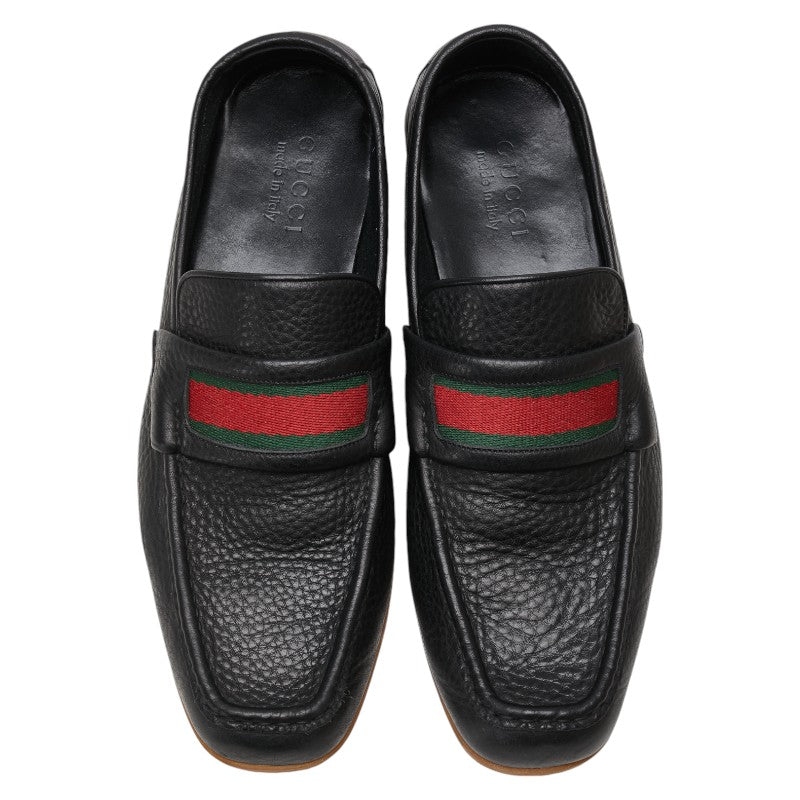 Luxury Gucci Trending 2025 Leather Loafers Black 141964