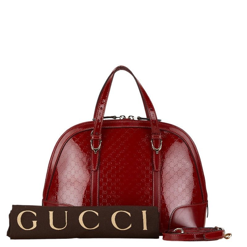Luxury Gucci Trending 2025 Micro GG 2WAY Handbag Red