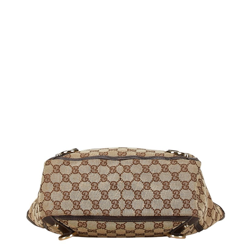 Luxury Gucci Trending 2025 Canvas Leather Abby Handbag 130739