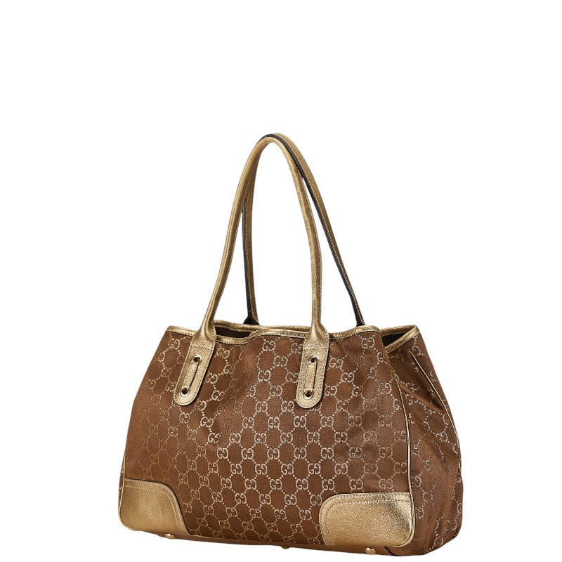 Luxury Gucci Trending 2025 GG Canvas Princy Ribbon Tote Bag