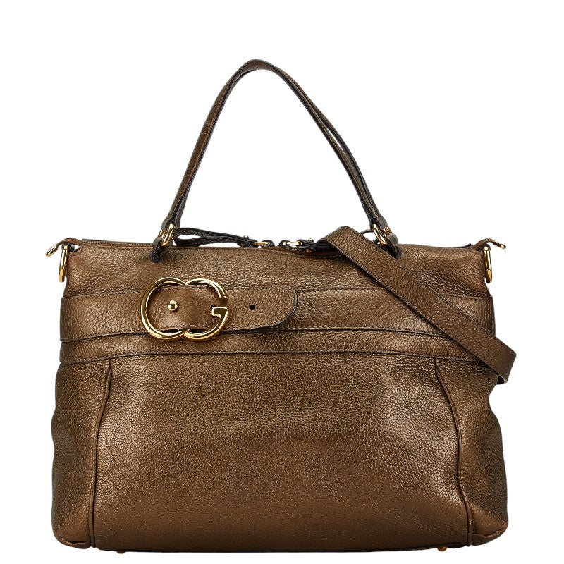 Luxury Gucci Trending 2025 Leather 2WAY Tote Shoulder Bag 269963
