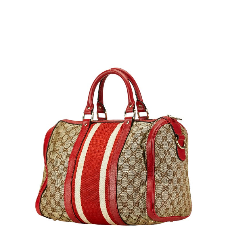 Luxury Gucci Trending 2025 GG Canvas Mini Boston Bag 2WAY