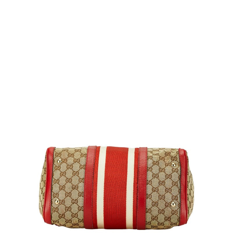 Luxury Gucci Trending 2025 GG Canvas Mini Boston Bag 2WAY