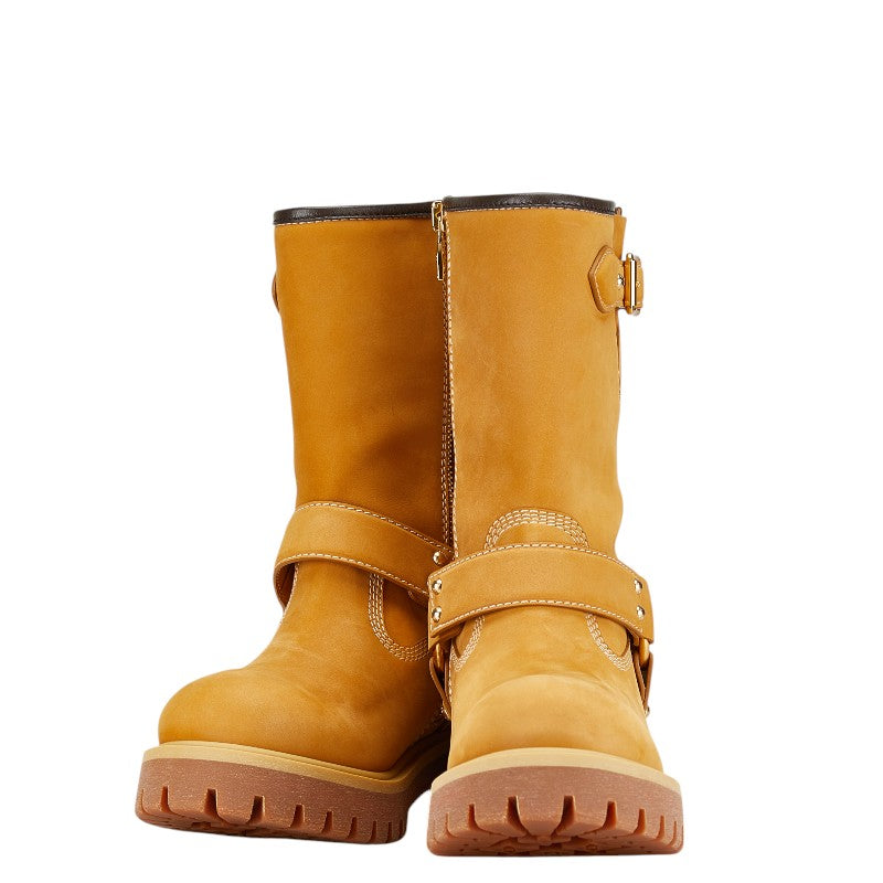 Louis Vuitton Nubuck Calf Leather Harness Boots
