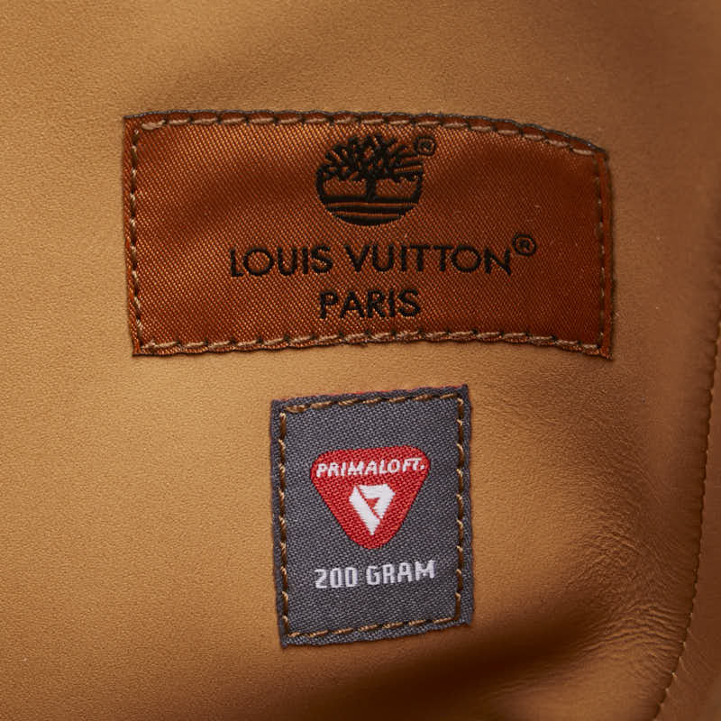 Louis Vuitton Nubuck Calf Leather Harness Boots