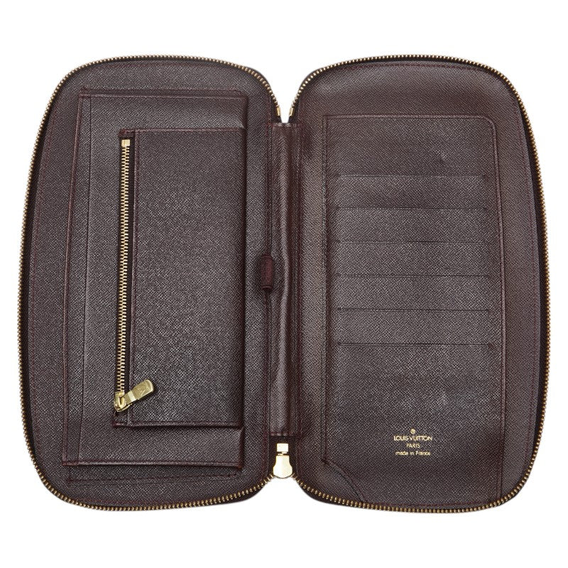 Louis Vuitton Taiga Organizer Atoll Travel Case Wallet