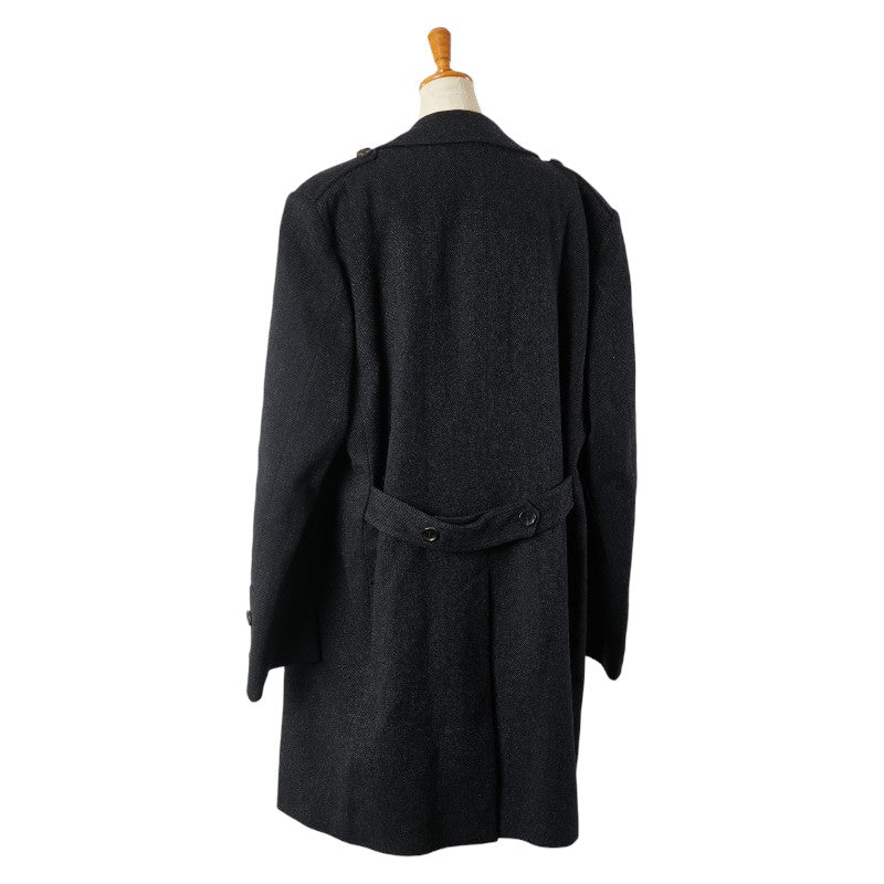 Louis Vuitton Wool Monogram Flower Trench Coat