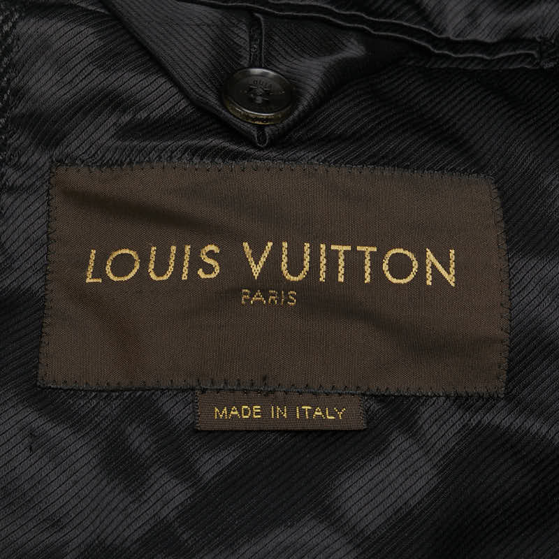 Louis Vuitton Wool Monogram Flower Trench Coat