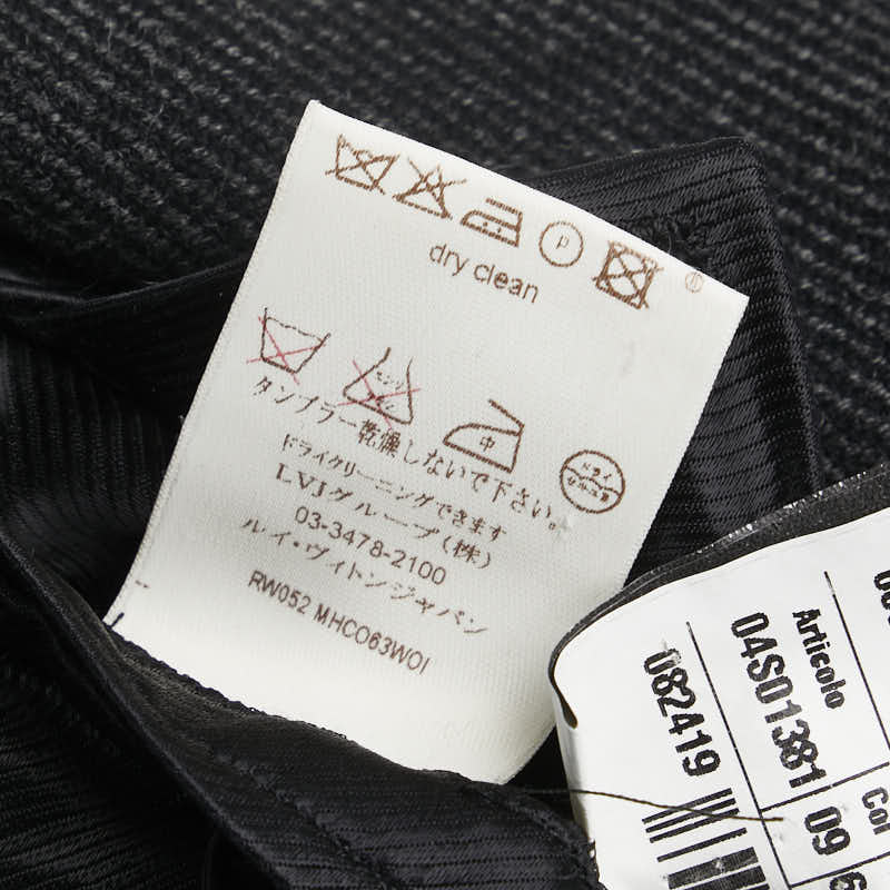 Louis Vuitton Wool Monogram Flower Trench Coat