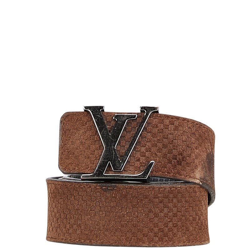 Louis Vuitton Suede Leather Belt M6876