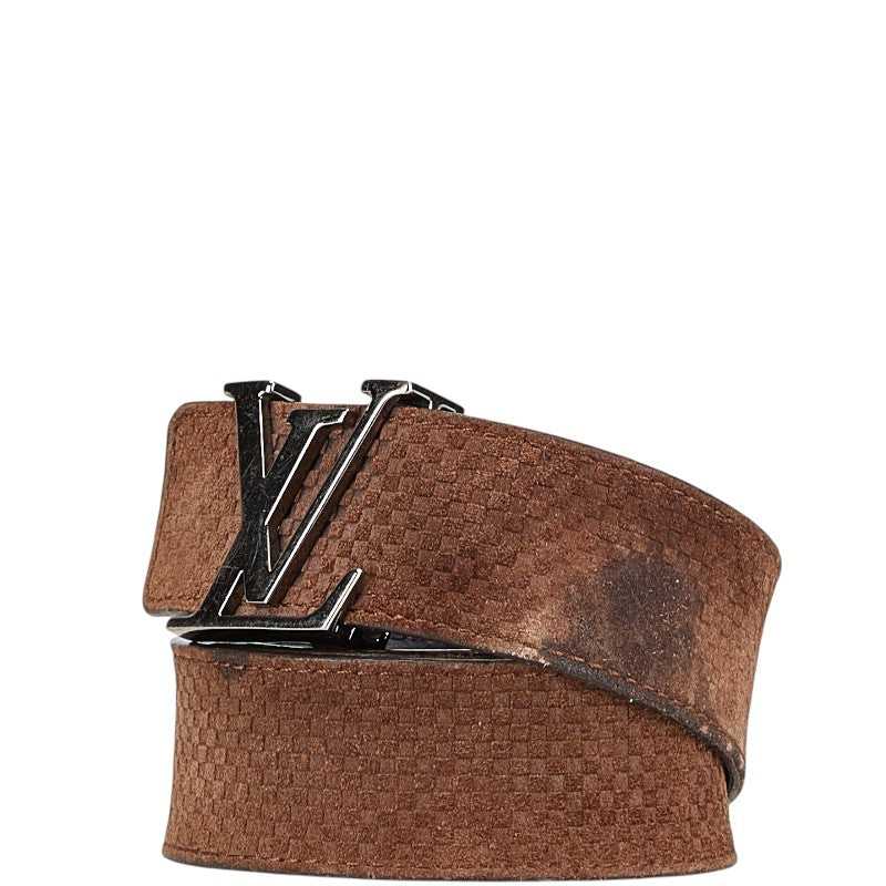 Louis Vuitton Suede Leather Belt M6876