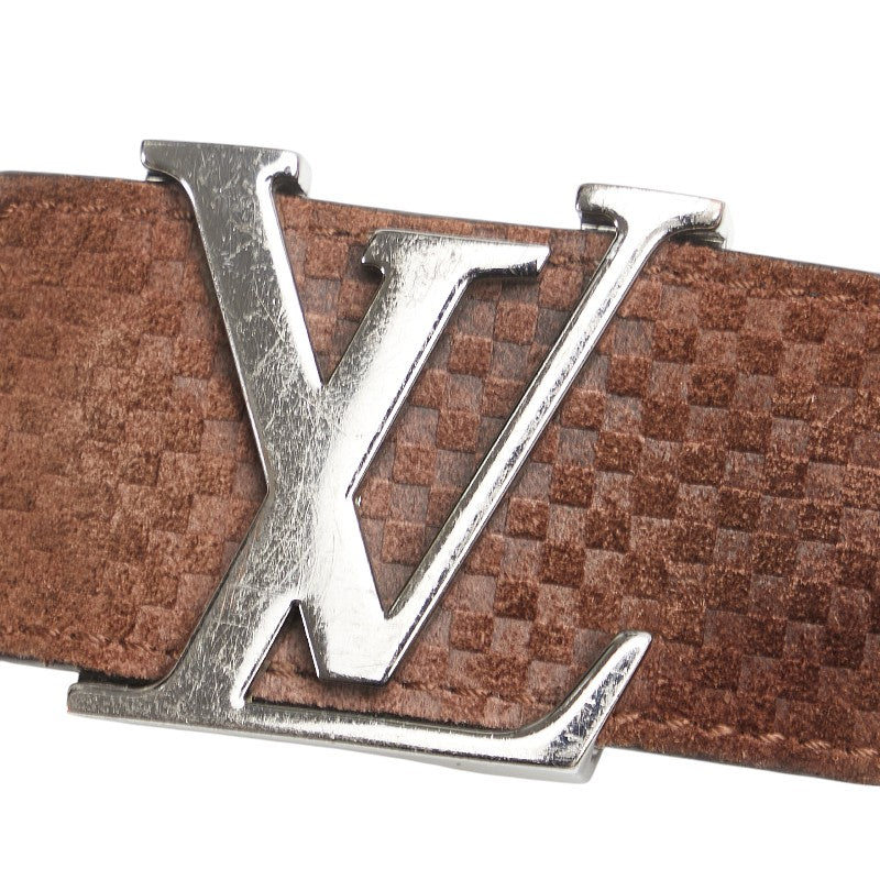 Louis Vuitton Suede Leather Belt M6876