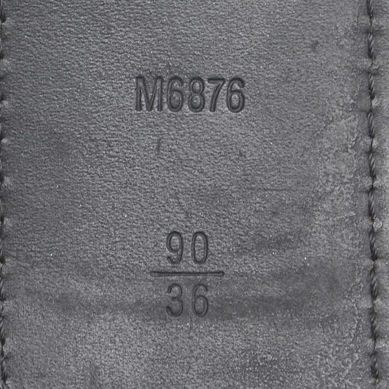Louis Vuitton Suede Leather Belt M6876
