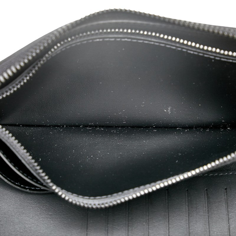 Louis Vuitton Aerogram Zippy Wallet Black Leather