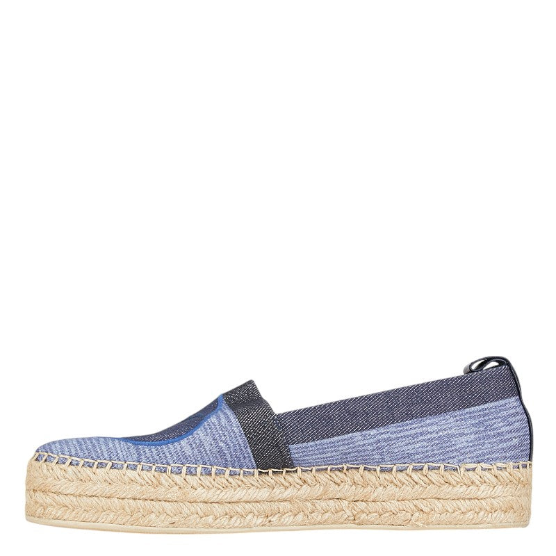 Louis Vuitton Canvas Logo Slip-On Shoes