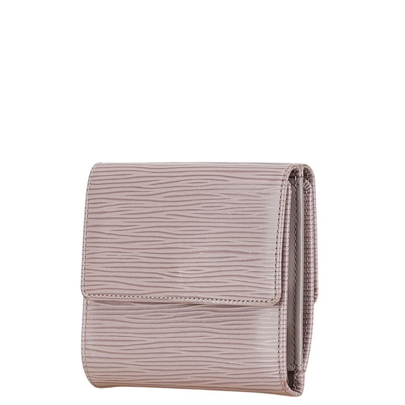 Louis Vuitton Epi Bifold Wallet M6348B Purple