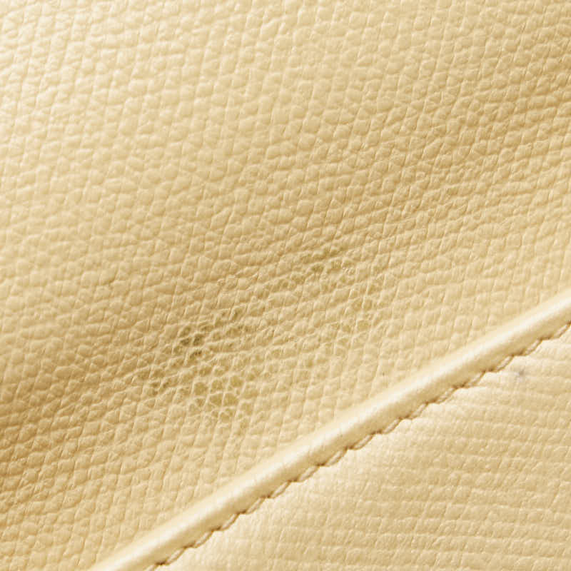 Chanel Caviar Skin Coco Button Wallet